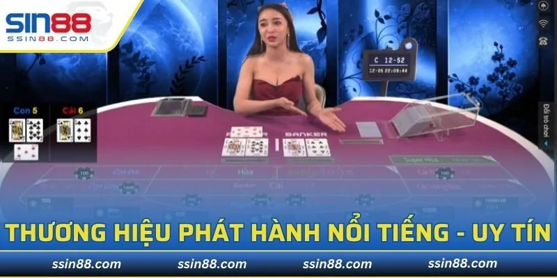 Thương hiệu phát hành nổi tiếng - uy tín